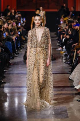 Elie Saab Haute Couture Spring Summer 2026 show as part of Paris Fashion Week PFW at the Rodin Museum, Paris, France, January 28, 2026 Bestimage Runway Elie Saab Haute Couture Week Spring Summer 2026 show as part of Paris Fashion Week on January 28, 2026 in Paris, France Paris France  Copyright: xAgencex xBestimagexAgencex xBestimagex
