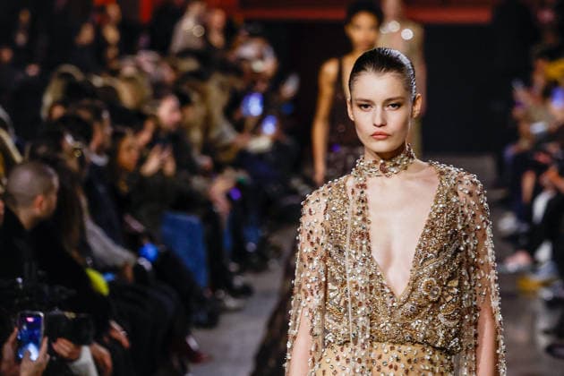 Elie Saab Haute Couture Spring Summer 2026 show as part of Paris Fashion Week PFW at the Rodin Museum, Paris, France, January 28, 2026 Bestimage Runway Elie Saab Haute Couture Week Spring Summer 2026 show as part of Paris Fashion Week on January 28, 2026 in Paris, France Paris France  Copyright: xAgencex xBestimagexAgencex xBestimagex