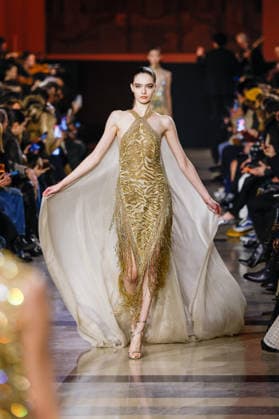 Elie Saab Haute Couture Spring Summer 2026 show as part of Paris Fashion Week PFW at the Rodin Museum, Paris, France, January 28, 2026 Bestimage Runway Elie Saab Haute Couture Week Spring Summer 2026 show as part of Paris Fashion Week on January 28, 2026 in Paris, France Paris France  Copyright: xAgencex xBestimagexAgencex xBestimagex
