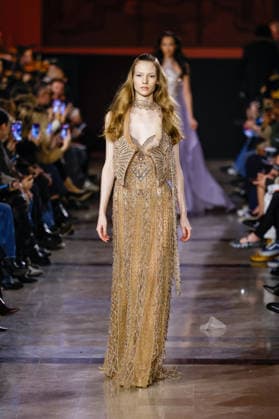 Elie Saab Haute Couture Spring Summer 2026 show as part of Paris Fashion Week PFW at the Rodin Museum, Paris, France, January 28, 2026 Bestimage Runway Elie Saab Haute Couture Week Spring Summer 2026 show as part of Paris Fashion Week on January 28, 2026 in Paris, France Paris France  Copyright: xAgencex xBestimagexAgencex xBestimagex
