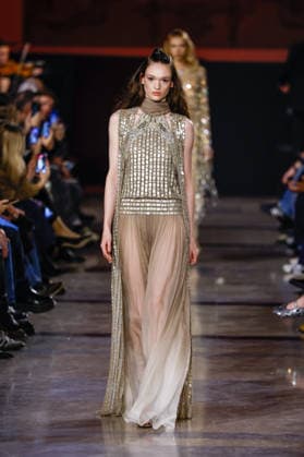 Elie Saab Haute Couture Spring Summer 2026 show as part of Paris Fashion Week PFW at the Rodin Museum, Paris, France, January 28, 2026 Bestimage Runway Elie Saab Haute Couture Week Spring Summer 2026 show as part of Paris Fashion Week on January 28, 2026 in Paris, France Paris France  Copyright: xAgencex xBestimagexAgencex xBestimagex