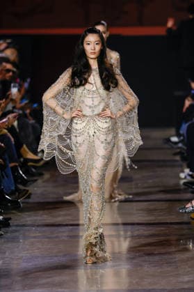 Elie Saab Haute Couture Spring Summer 2026 show as part of Paris Fashion Week PFW at the Rodin Museum, Paris, France, January 28, 2026 Bestimage Runway Elie Saab Haute Couture Week Spring Summer 2026 show as part of Paris Fashion Week on January 28, 2026 in Paris, France Paris France  Copyright: xAgencex xBestimagexAgencex xBestimagex