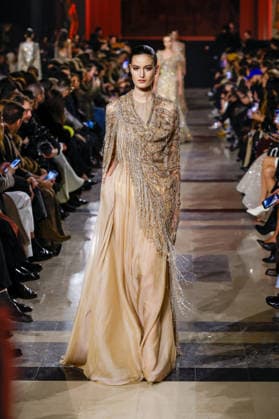 Elie Saab Haute Couture Spring Summer 2026 show as part of Paris Fashion Week PFW at the Rodin Museum, Paris, France, January 28, 2026 Bestimage Runway Elie Saab Haute Couture Week Spring Summer 2026 show as part of Paris Fashion Week on January 28, 2026 in Paris, France Paris France  Copyright: xAgencex xBestimagexAgencex xBestimagex