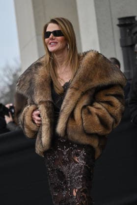 PFW Haute Couture Elie Saab Outside Arrivals Anna Dello Russo arriving at Elie Saab show during Paris Fashion Week Haute Couture in Paris, France on January 28, 2026. Photo by Julien Reynaud APS-Medias ABACAPRESS.COM Paris France  Copyright: xReynaudxJulien APS-Medias ABACAx