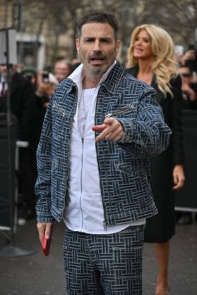 PFW Haute Couture Elie Saab Outside Arrivals Richard Orlinski arriving at Elie Saab show during Paris Fashion Week Haute Couture in Paris, France on January 28, 2026. Photo by Julien Reynaud APS-Medias ABACAPRESS.COM Paris France  Copyright: xReynaudxJulien APS-Medias ABACAx