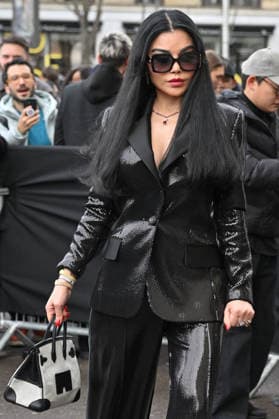 PFW Haute Couture Elie Saab Outside Arrivals Haifa Wehbe arriving at Elie Saab show during Paris Fashion Week Haute Couture in Paris, France on January 28, 2026. Photo by Julien Reynaud APS-Medias ABACAPRESS.COM Paris France  Copyright: xReynaudxJulien APS-Medias ABACAx
