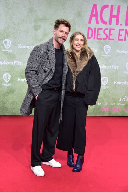 Berlin PREMIERE, ACH DIESE LÜCKE Ken Duken and Mrs. Marisa Leonie Bach Arrival at the Berlin PREMIERE, by Simon Verhoeven, oh this gap, this horrible gap in Berlin on 28 01 2026 Photopress Mueller