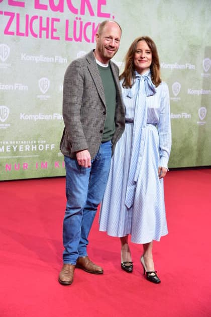 Berlin PREMIERE, ACH DIESE LÜCKE Johann von Bülow, laura tonke Arrival at the Berlin PREMIERE, by Simon Verhoeven, oh this gap, this horrible gap in Berlin on 28 01 2026 Photopress Mueller