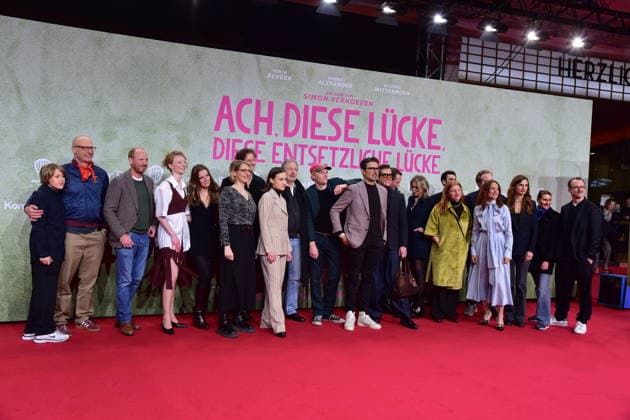 Berlin PREMIERE, ACH DIESE LÜCKE Simon Verhoeven and the cast Arrival at the Berlin PREMIERE, by Simon Verhoeven, oh this gap, this horrible gap in Berlin on 28 01 2026 Photopress Mueller