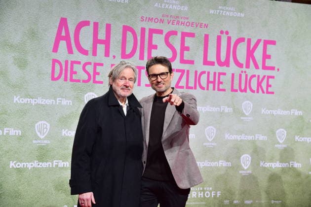 Berlin PREMIERE, ACH DIESE LÜCKE Michael Wittenborn, Simon Verhoeven Arrival at the Berlin PREMIERE, by Simon Verhoeven, oh this gap, this horrible gap in Berlin on 28 01 2026 Photopress Mueller