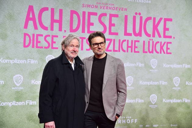 Berlin PREMIERE, ACH DIESE LÜCKE Michael Wittenborn, Simon Verhoeven Arrival at the Berlin PREMIERE, by Simon Verhoeven, oh this gap, this horrible gap in Berlin on 28 01 2026 Photopress Mueller