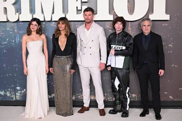 Celebrities attending the ˜Crime 101™ UK gala screening at the Odeon Luxe in Leicester Square, London Featuring: Monica Barbaro, Halle Berry, Chris Hemsworth, Barry Keoghan, Mark Ruffalo Where: London, United Kingdom When: 28 Jan 2026 Credit: Cover Images EDITORIAL USE ONLY. NOT FOR USE BY NEWSPAPERS BASED IN THE UK. Copyright: xx coverimg55420461