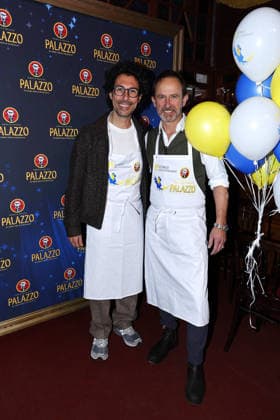Boris Entrup and Nicolas Koenig at the Palazzo Charity Gala in aid of the Altona Childrens Hospital on 28 01 2026 in Hamburg Palazzo Charity Gala 2026 Celebrities wait tables for a good cause in Hamburg