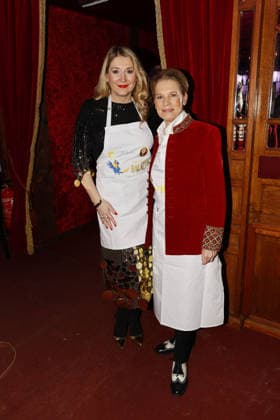 Sandra Quadflieg and Cornelia Poletto at the Palazzo Charity Gala in aid of the Altona Childrens Hospital on 28 01 2026 in Hamburg Palazzo Charity Gala 2026 Celebrities wait tables for a good cause in Hamburg