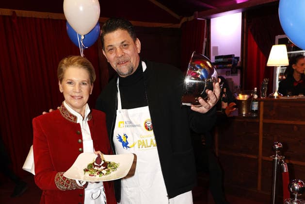 Cornelia Poletto and Tim Maelzer at the Palazzo Charity Gala in aid of the Altona Childrens Hospital on 28 01 2026 in Hamburg Palazzo Charity Gala 2026 Celebrities wait tables for a good cause in Hamburg