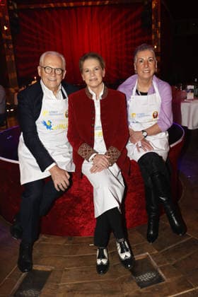 Ruediger Grube, Cornelia Poletto and Christiane Dienhold at their Palazzo Charity Gala in aid of the Altona Childrens Hospital on 28 01 2026 in Hamburg Palazzo Charity Gala 2026 Celebrities wait tables for a good cause in Hamburg