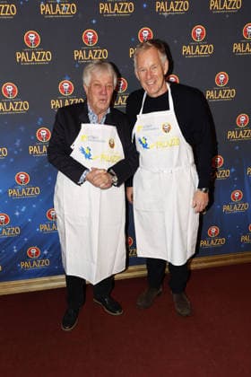 Rolf Zuckowski and Johannes B Kerner at the Palazzo Charity Gala in aid of the Altona Childrens Hospital on 28 01 2026 in Hamburg Palazzo Charity Gala 2026 Celebrities wait tables for a good cause in Hamburg