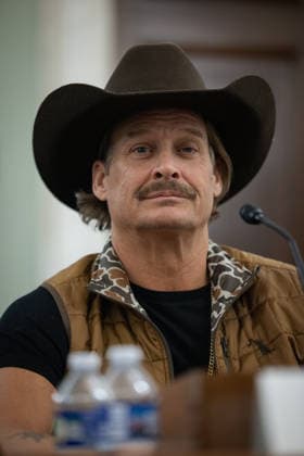 Senate Entertainment Hearing in Washington WASHINGTON, DC - JANUARY 28: Robert Ritchie, Kid Rock, testifies before a Senate hearing on the entertainment industry in Washington, DC on January 28, 2026. Nathan Posner Anadolu Washington United States. Editorial use only. Please get in touch for any other usage.  Copyright: x2026xAnadoluxNathanxPosnerx