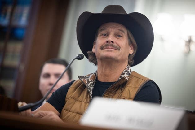 Senate Entertainment Hearing in Washington WASHINGTON, DC - JANUARY 28: Robert Ritchie, Kid Rock, testifies before a Senate hearing on the entertainment industry in Washington, DC on January 28, 2026. Nathan Posner Anadolu Washington United States. Editorial use only. Please get in touch for any other usage.  Copyright: x2026xAnadoluxNathanxPosnerx