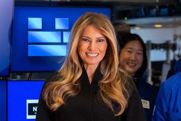 First Lady Melania Trump Rings New York Stock Exchange Opening Bell To Celebrate Upcoming Film Melania in New York, USA - 28 Jan 2026 Melania Trump attends a First Lady Melania Trump Rings New York Stock Exchange Opening Bell To Celebrate Upcoming Film Melania event at New York Stock Exchange. New York United States Copyright: xRonxAdarx xSOPAxImagesx _radar_melania_20260128_00326