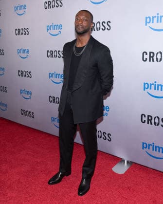 January 28, 2026, Los Angeles, California, USA: January 28, 2026, Culver City, California, USA: ALDIS HODGE attends the season two red carpet premiere of Cross at The Culver Theater in Culver City, California Los Angeles USA - ZUMAs247 20260128_zmp_s247_003 Copyright: xCharliexSteffensx
