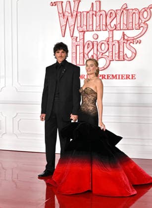 ˜Wuthering Heights™ World Premiere Jacob Elordi and Margot Robbie arriving to the ˜Wuthering Heights™ World Premiere at TCL Chinese Theatre on January 28, 2026 in Hollywood, CA. Hollywood TCL Chinese Theatre California USA Copyright: xLISAxOConnor AFF-USA.comx