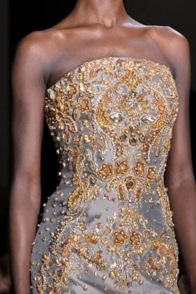 PFW - Zuhair Murad Runway Model walks the runway during the Zuhair Murad Haute Couture Spring Summer show as part of Paris Fashion Week on January 28, 2026 in Paris, France. Photo by Jana Call me J ABACAPRESS.COM Paris Ile de France France  Copyright: xJanaxCallxmexJ ABACAx