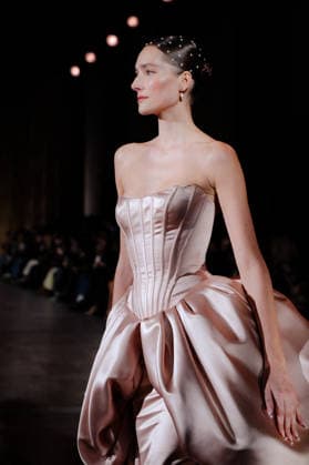 PFW - Zuhair Murad Runway Model walks the runway during the Zuhair Murad Haute Couture Spring Summer show as part of Paris Fashion Week on January 28, 2026 in Paris, France. Photo by Jana Call me J ABACAPRESS.COM Paris Ile de France France  Copyright: xJanaxCallxmexJ ABACAx
