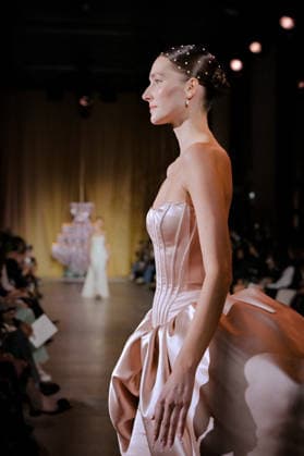 PFW - Zuhair Murad Runway Model walks the runway during the Zuhair Murad Haute Couture Spring Summer show as part of Paris Fashion Week on January 28, 2026 in Paris, France. Photo by Jana Call me J ABACAPRESS.COM Paris Ile de France France  Copyright: xJanaxCallxmexJ ABACAx