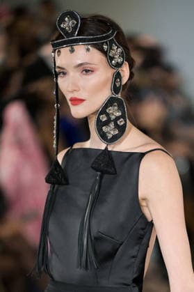 PFW - Juana Martin Runway Model walks the runway during the Juana Martin Haute Couture Spring Summer show as part of Paris Fashion Week on January 28, 2026 in Paris, France. Photo by Jana Call me J ABACAPRESS.COM Paris Ile de France France  Copyright: xJanaxCallxmexJ ABACAx