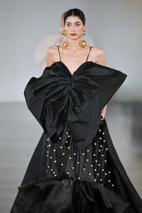 PFW - Juana Martin Runway Model walks the runway during the Juana Martin Haute Couture Spring Summer show as part of Paris Fashion Week on January 28, 2026 in Paris, France. Photo by Jana Call me J ABACAPRESS.COM Paris Ile de France France  Copyright: xJanaxCallxmexJ ABACAx