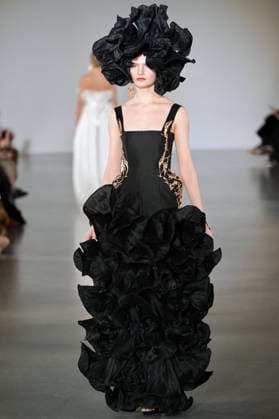 PFW - Juana Martin Runway Model walks the runway during the Juana Martin Haute Couture Spring Summer show as part of Paris Fashion Week on January 28, 2026 in Paris, France. Photo by Jana Call me J ABACAPRESS.COM Paris Ile de France France  Copyright: xJanaxCallxmexJ ABACAx