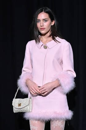 PFW - Valentino Photocall Olivia Neill at the Valentino fashion show as part of Haute Couture Spring Summer 2026 on January 28, 2026 in Paris, France. Photo by Franck Castel ABACAPRESS.COM PAris France  Copyright: xCastelxFranck ABACAx