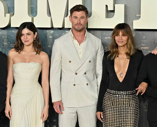 Monica Barbaro, Chris Hemsworth and Halle Berry attends Crime 101 European Gala Screening at Odeon Luxe Leicester Square in London, England. UK. Wednesday 28th January 2026 Copyright: xJamesxWarrenx ae6az277