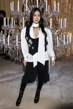Heart Evengelista au défilé Zuhair Murad Collection Haute Couture Printemps Ete 2026 lors de la Fashion Week de Paris PFW , le 28 Janvier 2026 Jeremy Melloul Bestimage Celebrities at Zuhair Murad Haute Couture Spring summer 2026 during Paris Fashion Week on 28th January 2026 Paris France  Copyright: xJeremyxMelloulx xBestimagexJeremyxMelloulx xBestimagex