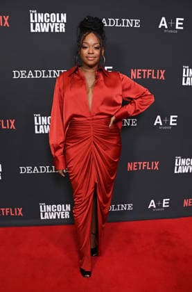 ˜The Lincoln Lawyer Season 4 Premiere Jazz Raycole arriving to ˜The Lincoln Lawyer season 4 premiere screening held on the PMC Rooftop Terrace on January 28, 2026 in Los Angeles, Ca. Los Angeles PMC Rooftop Terrace California USA Copyright: xTammiexArroyox xAFF-USA.comx