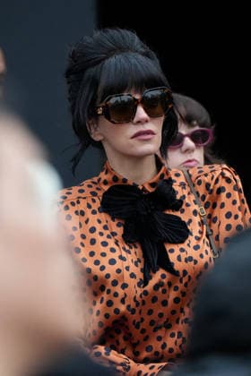 Lily Allen at Valentino Haute Couture Spring Summer 2026 Collection fashion show, during Paris Fashion Week January 28th 2026 Anne Sophie Guebey Bestimage Celebrities at Valentino Haute Couture Spring Summer 2026 Collection fashion show, during Paris Fashion Week January 28th 2026 Paris France  Copyright: xAnne-SophiexGuebeyx xBestimagexAnne-SophiexGuebeyx xBestimagex