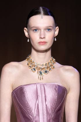 PFW - Zuhair Murad Runway A model walks the runway during the Zuhair Murad Haute Couture Week Spring Summer 2026 show as part of Paris Fashion Week on January 28, 2026 in Paris, France. Photo by Laurent Zabulon ABACAPRESS.COM Paris France  Copyright: xZabulonxLaurent ABACAx