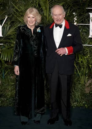 The premiere of Finding Harmony: A King s Vision King Charles and Queen Camilla attend the premiere of Finding Harmony: A King s Vision. The documentary outlines Charles philosophy of harmony, which encourages people to see themselves as part of nature, not apart from nature, at Windsor Castle, Windsor, Berkshire, UK, on the 28th January 2026. Picture by Aaron Chown WPA-Pool Windsor Windsor Castle Berkshire United Kingdom  WHA-0807