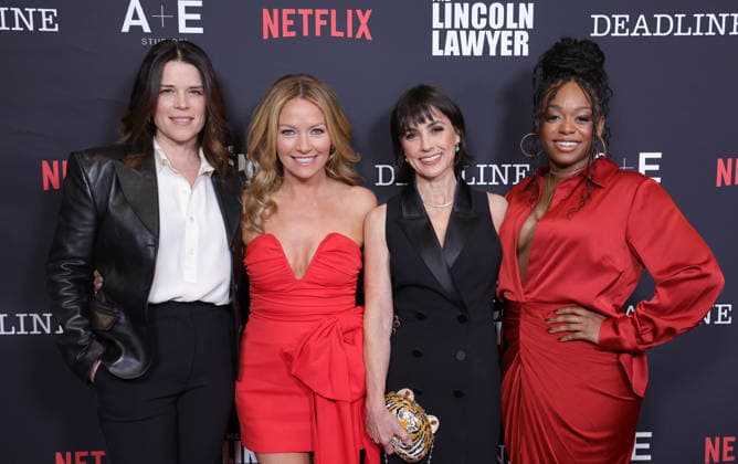 Los Angeles season 4 premiere screening of The Lincoln Lawyer at the PMC Rooftop Terrace Featuring: Neve Campbell, Becki Newton, Constance Zimmer, Jazz Raycole Where: Los Angeles, California, United States When: 29 Jan 2026 Credit: Faye s Vision Cover Images EDITORIAL USE ONLY. NOT FOR USE BY NEWSPAPERS BASED IN THE UK. Copyright: xx coverimg55421665