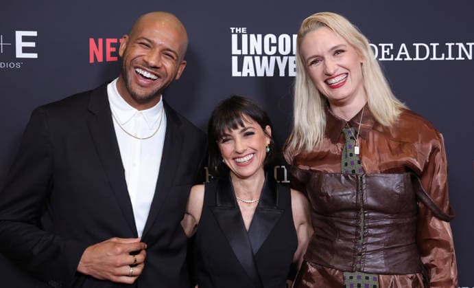 Los Angeles season 4 premiere screening of The Lincoln Lawyer at the PMC Rooftop Terrace Featuring: Jeffrey Bowyer-Chapman, Constance Zimmer, Breeda Wool Where: Los Angeles, California, United States When: 29 Jan 2026 Credit: Faye s Vision Cover Images EDITORIAL USE ONLY. NOT FOR USE BY NEWSPAPERS BASED IN THE UK. Copyright: xx coverimg55421676