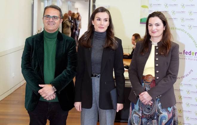 Queen Letizia attends a working meeting with the FEDER board of directors in Madrid, January 29, 2026 Cordon Press 