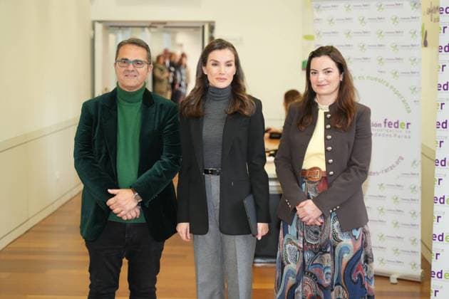 Queen Letizia attends a working meeting with the FEDER board of directors in Madrid, January 29, 2026 Cordon Press 