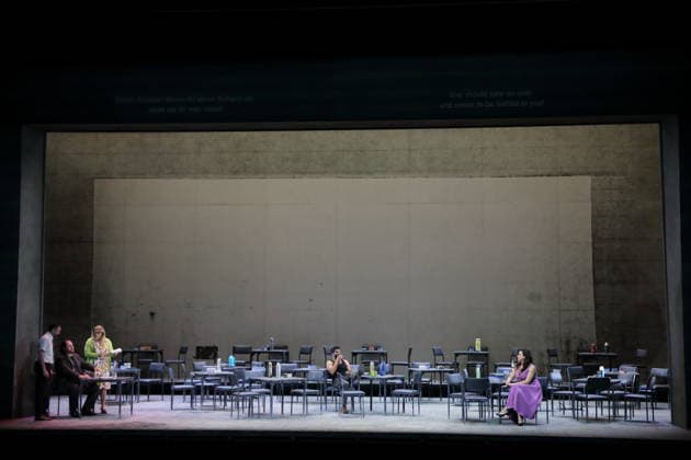 Elmar Gilbertsson as Zinovi Borisovich Ismailov , Dmitry Ulyanov as Boris Timofeyevich Ismailov , Mirka Wagner as Aksinya , Sean Panikkar as Sergei and Ambur Braid as