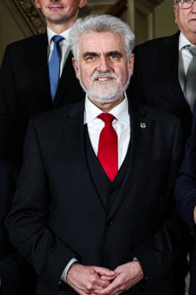 Wissenschaftsminister Armin Willingmann (SPD,Sachsen Anhalt) in der Staatskanzlei - Wahl eines neuen Ministerpräsidenten im Landtag von Sachsen Anhalt. *** Science Minister Armin Willingmann SPD,Saxony-Anhalt in the State Chancellery Election of a new Minister President in the State Parliament of Saxony-Anhalt