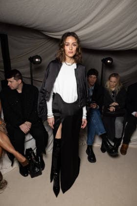Olivia Palermo at the Front Row of the Ashi Studio Haute Couture Collection Spring Summer 2026 during Paris Fashion Week PFW , Palais Brongniart, Paris, France, January 29, 2026 Jeremy Melloul Bestimage Front Row Ashi Studio Haute Couture Spring summer 2026 during Paris Fashion Week on January 29, 2026 Paris France  Copyright: xJeremyxMelloulx xBestimagexJeremyxMelloulx xBestimagex