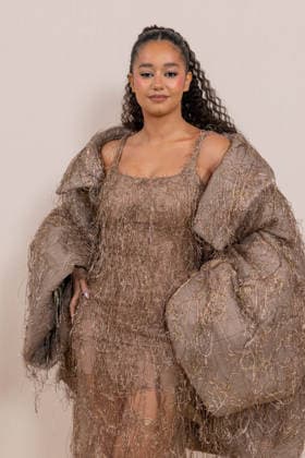 Lena Mahfouf Lena Situations au photocall du défilé Ashi Studio Collection Haute Couture Printemps Ete 2026 lors de la Fashion Week de Paris PFW , au Palais Brongniart, à Paris, France, le 29 janvier 2026 Jeremy Melloul Bestimage Photocall Ashi Studio Haute Couture Spring summer 2026 during Paris Fashion Week on January 29, 2026 Paris France  Copyright: xJeremyxMelloulx xBestimagexJeremyxMelloulx xBestimagex