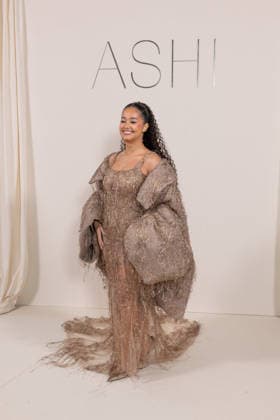 Lena Mahfouf Lena Situations au photocall du défilé Ashi Studio Collection Haute Couture Printemps Ete 2026 lors de la Fashion Week de Paris PFW , au Palais Brongniart, à Paris, France, le 29 janvier 2026 Jeremy Melloul Bestimage Photocall Ashi Studio Haute Couture Spring summer 2026 during Paris Fashion Week on January 29, 2026 Paris France  Copyright: xJeremyxMelloulx xBestimagexJeremyxMelloulx xBestimagex