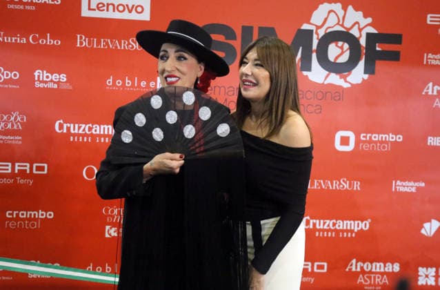 The Infanta Elena inaugurates the International Flamenco Fashion Week SIMOF 2026 Rossy de Palma and Raquel Revuelta at the opening of the International Flamenco Fashion Week to be held at the Palacio de Exposiciones y Congresos de Sevilla, on January 29, 2026, in Seville Andalusia, Spain The International Flamenco Fashion Week is an annual event that fills the streets of Seville with life and color. It will be held from January 29 to February 1, 2026 and will bring together designers, models and lovers of flamenco fashion FLAMENCO FASHION PHOTOCALL PASARELA Leandro Wassaul 29 01 2026 Seville Sevilla Sevilla Espana  Copyright: xLeandroxWassaulx 7252882
