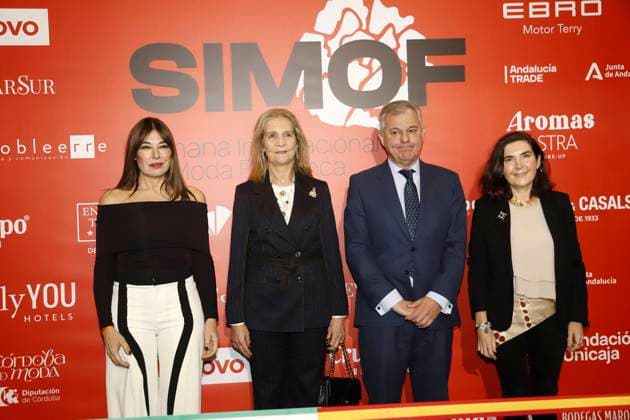 Infanta Elena and Raquel Revuelta attending Simof 2026 in Sevilla on Thursday, 29 January 2026. Cordon Press 